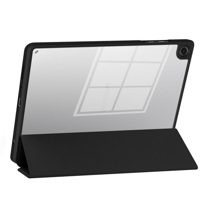 Bild 5, Tech-Protect Tech-Protect Galaxy Tab A11/A9 Fodral SC Hybrid Violet Svart - Teknikhallen.se