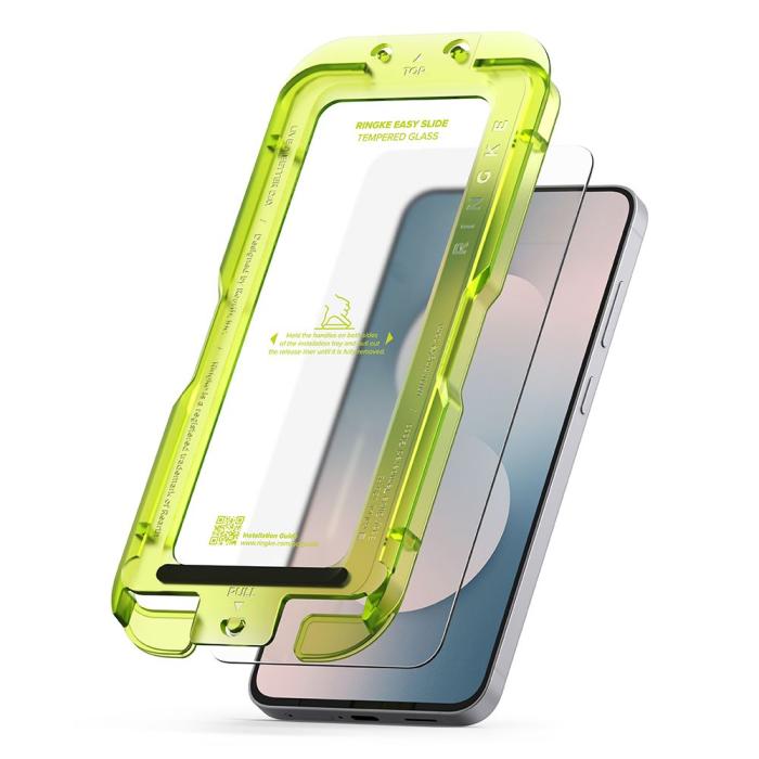 Bild 2, Ringke Ringke Samsung Galaxy S25 FE 2-PACK Easy Slide Skärmskydd - Teknikhallen.se