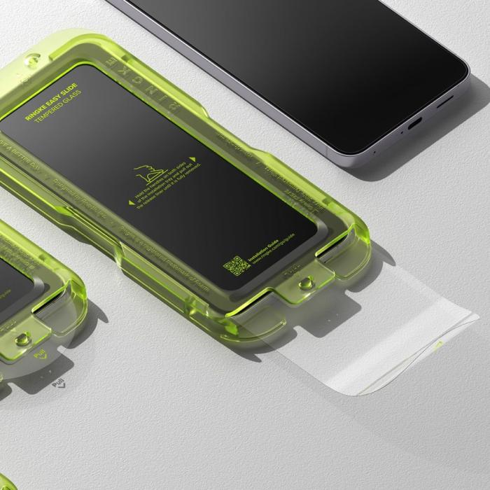 Bild 5, Ringke Ringke Samsung Galaxy S25 FE 2-PACK Easy Slide Skärmskydd - Teknikhallen.se