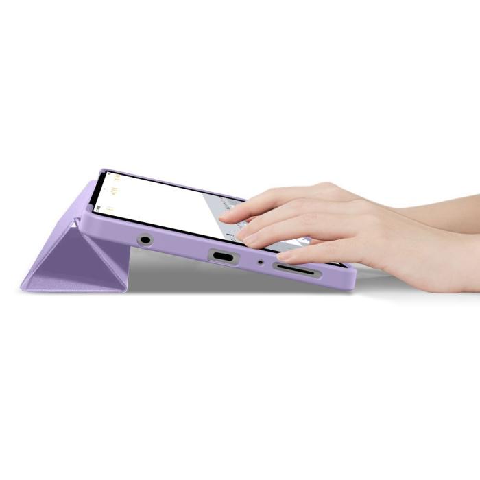 Bild 6, Tech-Protect Tech-Protect Samsung Galaxy Tab A11/A9 Fodral SmartCase Violet - Teknikhallen.se
