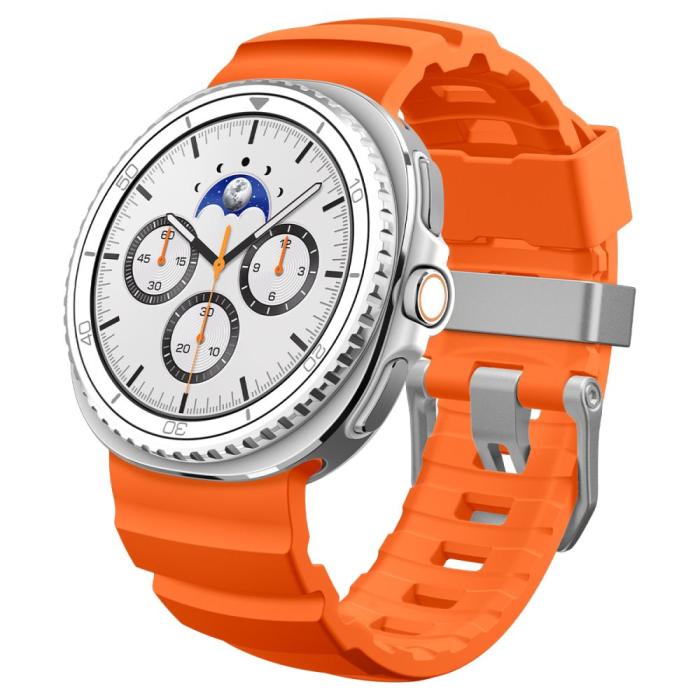 Bild 2, Spigen Spigen Galaxy Watch 8 46/44/40 mm Klockarmband Orange - Teknikhallen.se