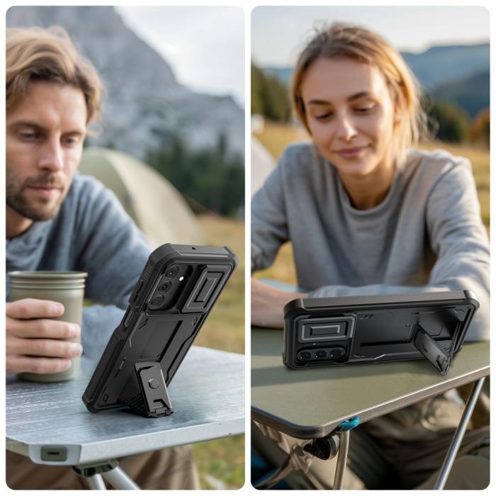 Bild 3, Tech-Protect Tech-Protect Samsung Galaxy A17 Skal Kevlar Cam+ Svart - Teknikhallen.se