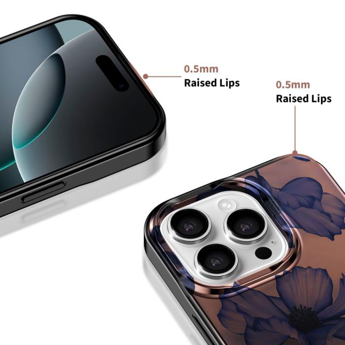 Bild 5, Tech-Protect Tech-Protect iPhone 16 Pro Skal MagSafe Lamano Velvet Night - Teknikhallen.se