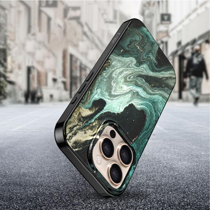 Bild 3, Tech-Protect Tech-Protect iPhone 16 Pro Max Skal MagSafe Lamano Verde Aura - Teknikhallen.se