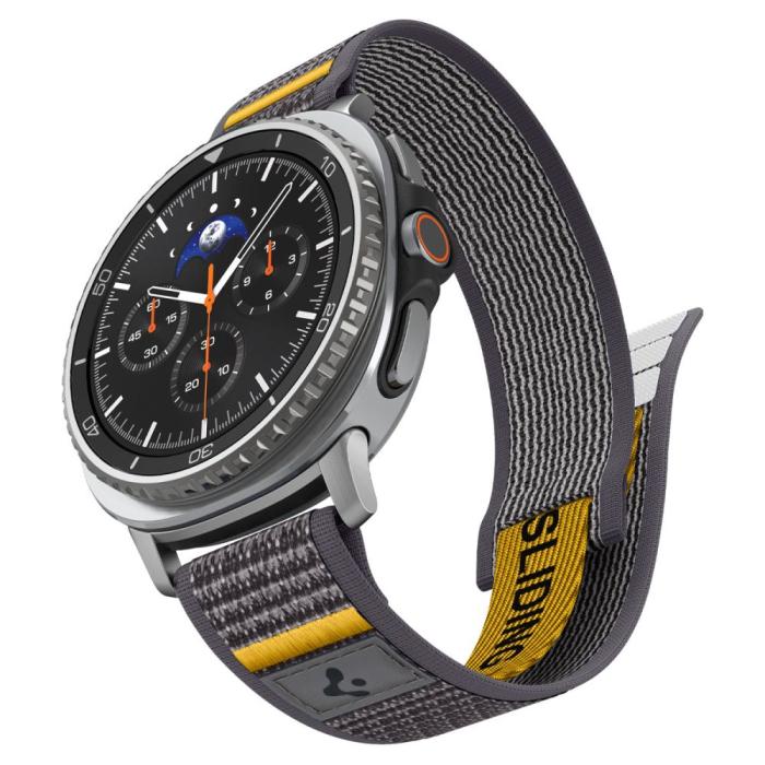 Bild 2, Spigen Spigen Galaxy Watch 8 46/44/40 mm Armband Athlex Air Grå - Teknikhallen.se