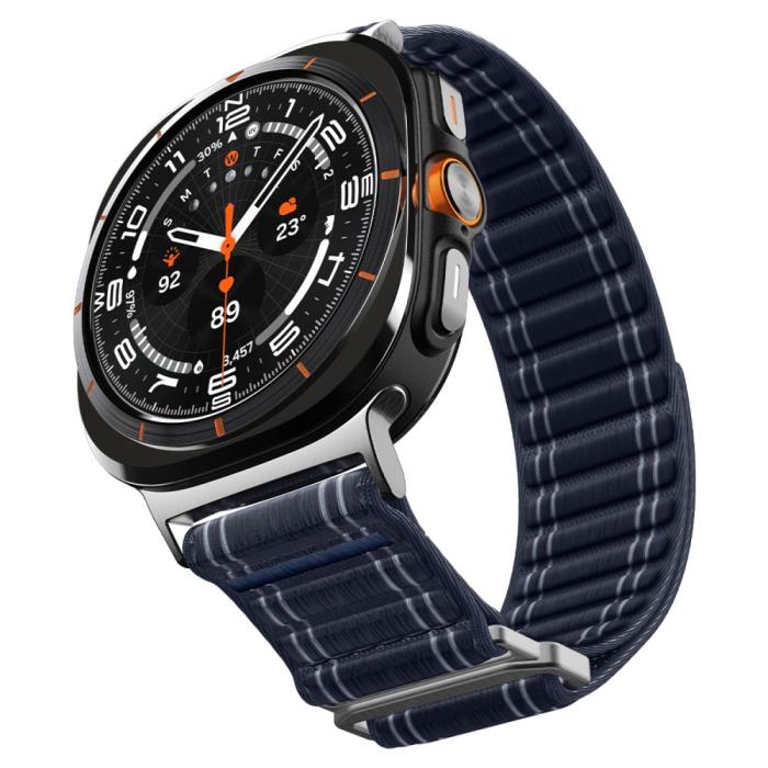 Bild 2, Spigen Spigen Galaxy Watch Ultra (2025) / 47 mm Klockarmband Navy - Teknikhallen.se