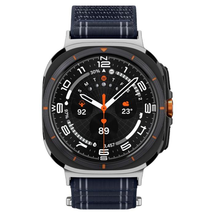 Bild 3, Spigen Spigen Galaxy Watch Ultra (2025) / 47 mm Klockarmband Navy - Teknikhallen.se