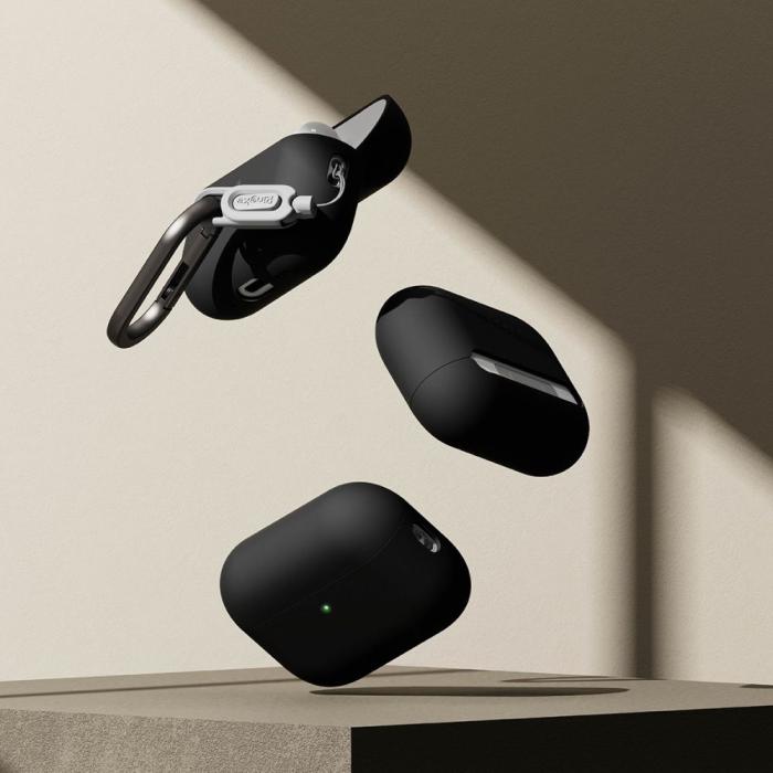 Bild 4, Ringke Ringke AirPods Pro 3 Skal Silikon Svart - Teknikhallen.se