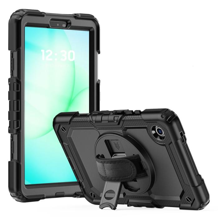 Bild 3, Tech-Protect Tech-Protect Samsung Galaxy Tab A11/A9 Skal 360 Solid Svart - Teknikhallen.se