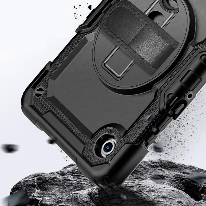 Bild 6, Tech-Protect Tech-Protect Samsung Galaxy Tab A11/A9 Skal 360 Solid Svart - Teknikhallen.se
