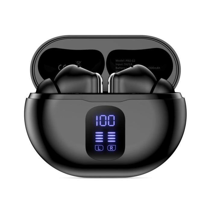 Bild 3, Tech-Protect Tech-Protect Hörlurar In-Ear UltraBoost TWS Svart - Teknikhallen.se