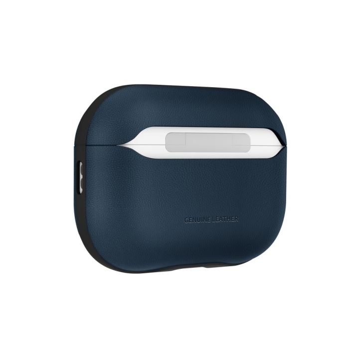 Bild 5, Tech-Protect Tech-Protect AirPods Pro 3 Skal NaturalFit Navy Blue - Teknikhallen.se