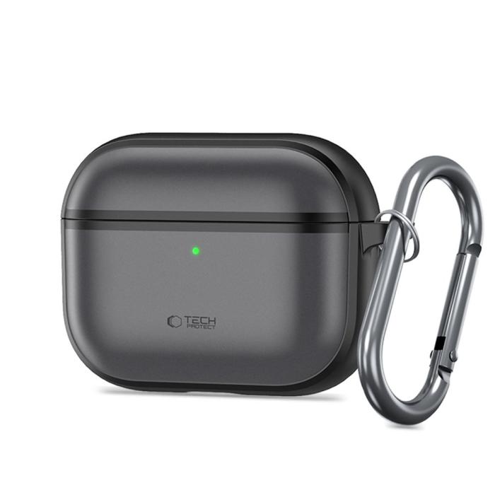 Bild 2, Tech-Protect Tech-Protect AirPods Pro 3 Skal MagMat Matt Svart - Teknikhallen.se