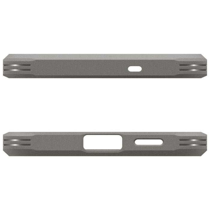 Bild 6, Spigen Spigen Galaxy S25 FE Skal MagSage Tough Armor Gunmetal - Teknikhallen.se