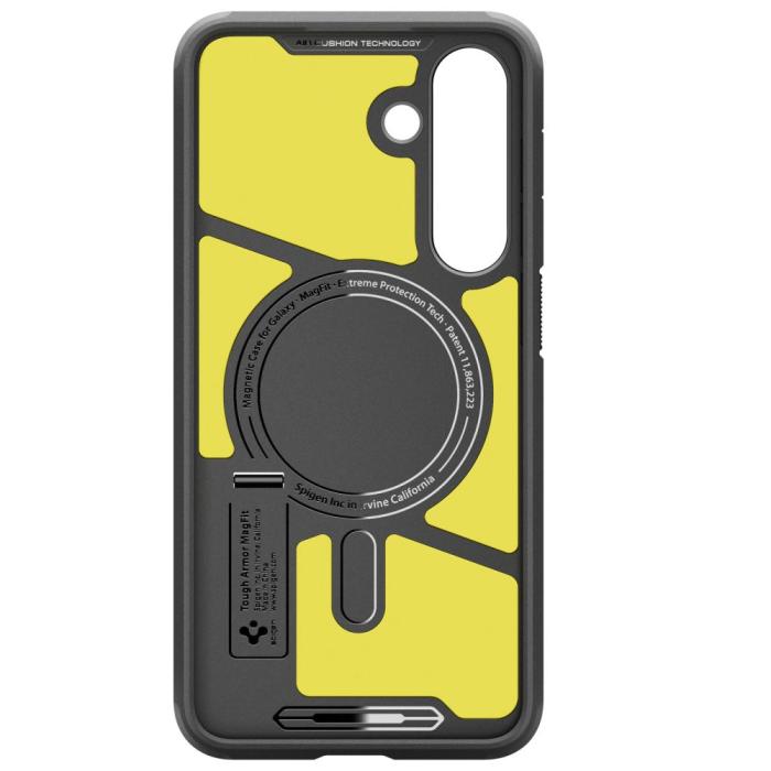 Bild 3, Spigen Spigen Galaxy S25 FE Skal MagSage Tough Armor Svart - Teknikhallen.se