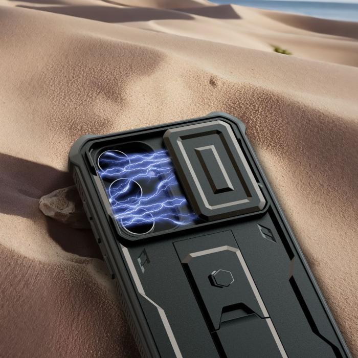Bild 2, Tech-Protect Tech-Protect Galaxy S25 FE Skal Kevlar Cam+ Svart - Teknikhallen.se