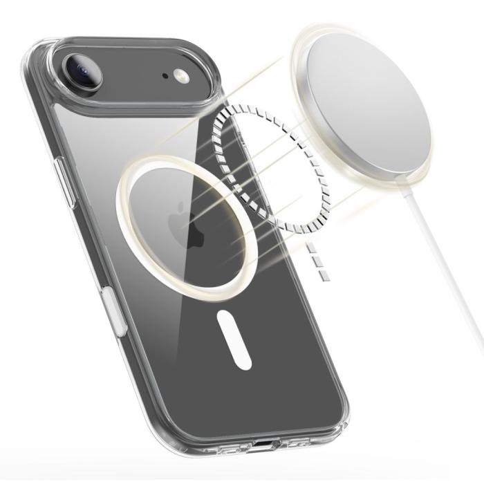 Bild 3, Tech-Protect Tech-Protect iPhone Air Skal MagSafe FlexAir Hybrid Clear - Teknikhallen.se