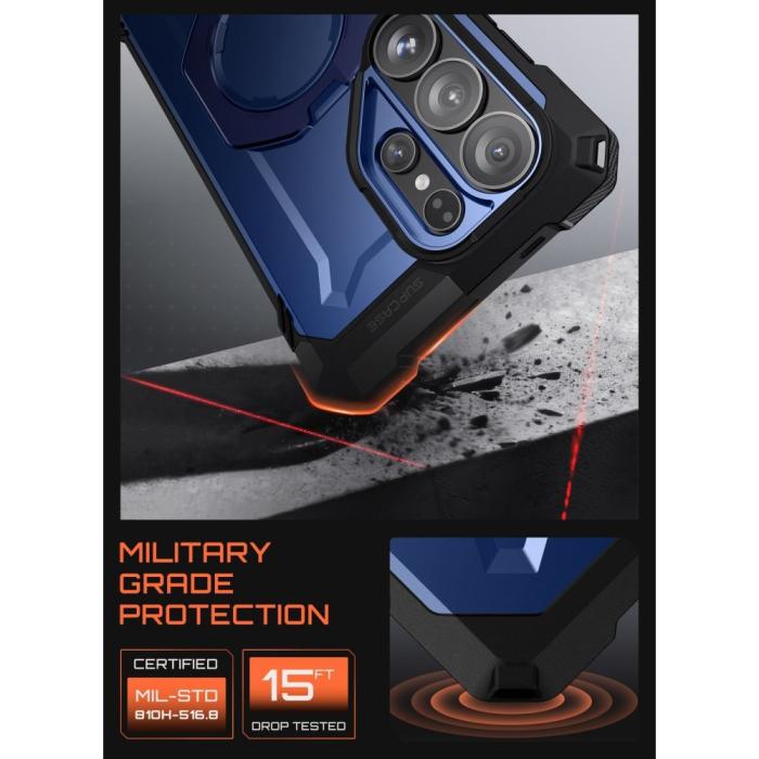 Bild 5, Supcase Supcase Galaxy S26 Ultra Skal MagSafe UB Grip Cobalt - Teknikhallen.se