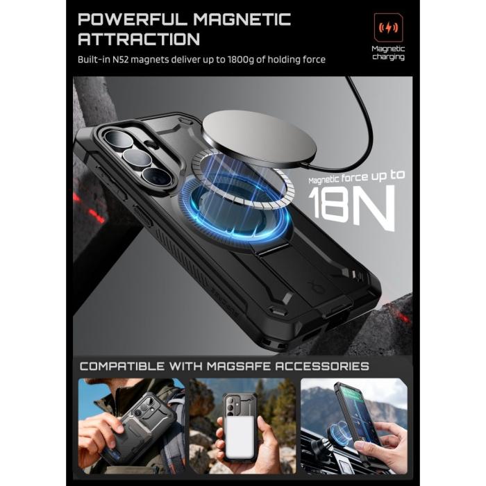Bild 4, Supcase Supcase Galaxy S26 Plus Skal 2-SET MagSafe Unicorn Beetle Pro - Teknikhallen.se