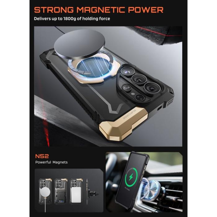 Bild 3, Supcase Supcase Samsung Galaxy S26 Ultra Skal MagSafe UB Grip Desert - Teknikhallen.se