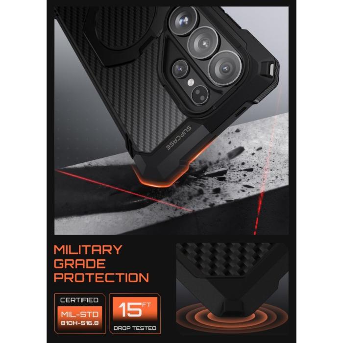 Bild 5, Supcase Supcase Samsung Galaxy S26 Ultra Skal MagSafe UB Grip Aramid - Teknikhallen.se