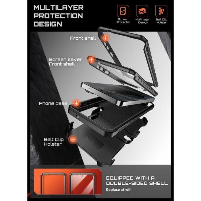 Bild 5, Supcase Supcase Galaxy S26 Ultra 2-SET Skal MagSafe Unicorn Beetle Pro - Teknikhallen.se