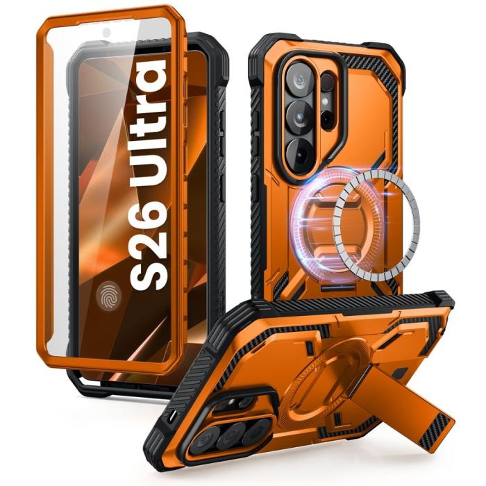 Bild 2, Supcase Supcase Galaxy S26 Ultra Skal MagSafe Iblsn ArmorBox Coral - Teknikhallen.se