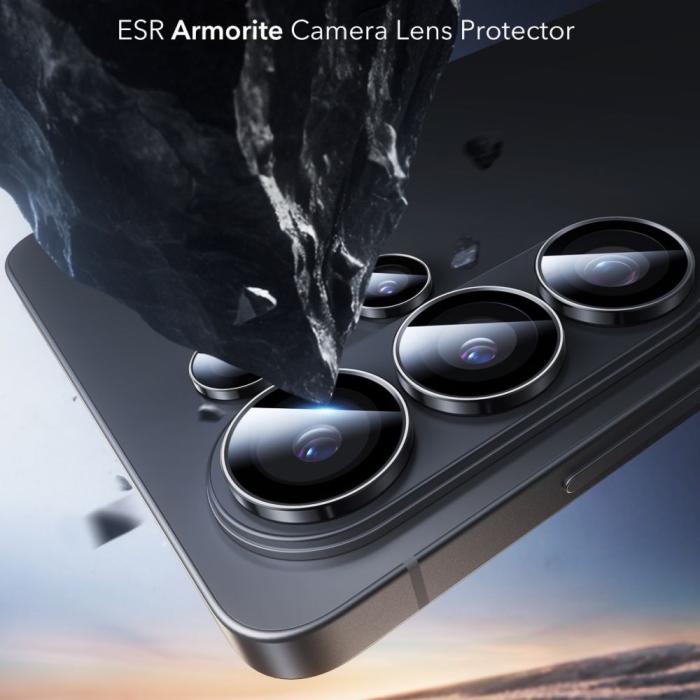 Bild 2, ESR ESR Samsung Galaxy S26 Ultra Linsskydd Armorite Svart - Teknikhallen.se