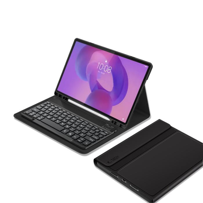 Bild 2, Tech-Protect Tech-Protect Lenovo Idea Tab Plus Fodral SC Tangentbord Svart - Teknikhallen.se