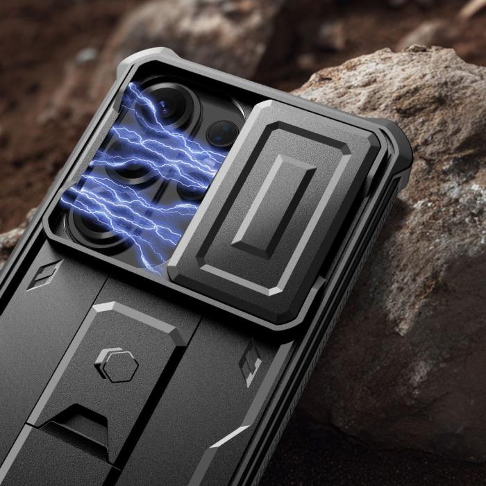 Bild 3, Tech-Protect Tech-Protect Galaxy S26 Ultra 2-SET Skal Kevlar Cam+ Svart - Teknikhallen.se