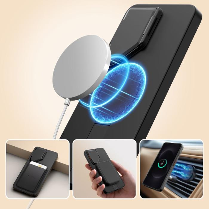 Bild 3, Tech-Protect Tech-Protect Samsung Galaxy S26 Ultra Skal MagSafe Kevlar Aura - Teknikhallen.se