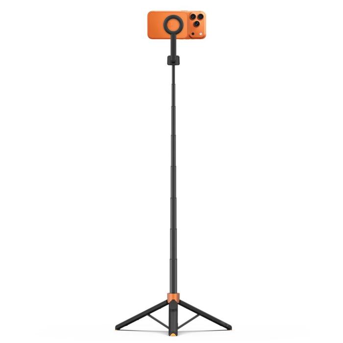 Bild 2, Tech-Protect Tech-Protect 152 cm Bluetooth MagSafe Selfiestick Tripod Svart - Teknikhallen.se