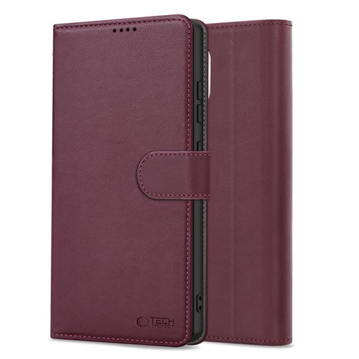 Bild 5, Tech-Protect Tech-Protect Xiaomi Redmi Note 15 Pro 5G Fodral Läder Mulberry - Teknikhallen.se