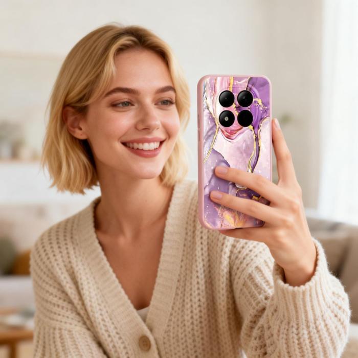Bild 5, Tech-Protect Tech-Protect Xiaomi Redmi Note 15 Pro 5G Skal Icon Marble - Teknikhallen.se