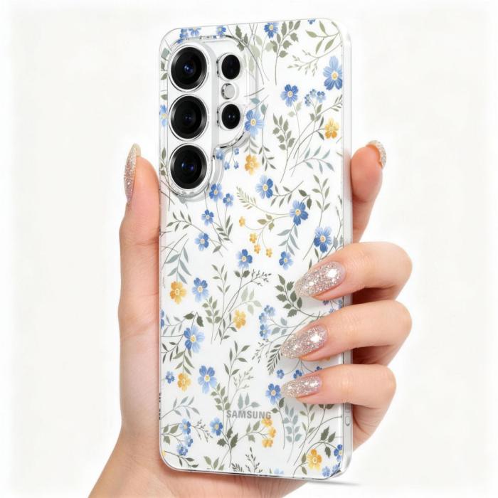 Bild 4, Tech-Protect Tech-Protect Galaxy S26 Ultra Skal FlexAir Spring Flowers - Teknikhallen.se
