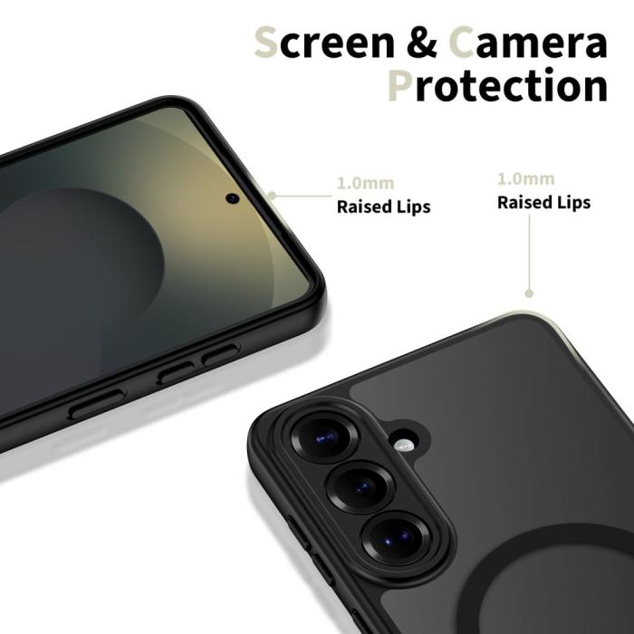 Bild 4, Tech-Protect Tech-Protect Galaxy S26 Plus Skal MagSafe BasicMag Svart - Teknikhallen.se