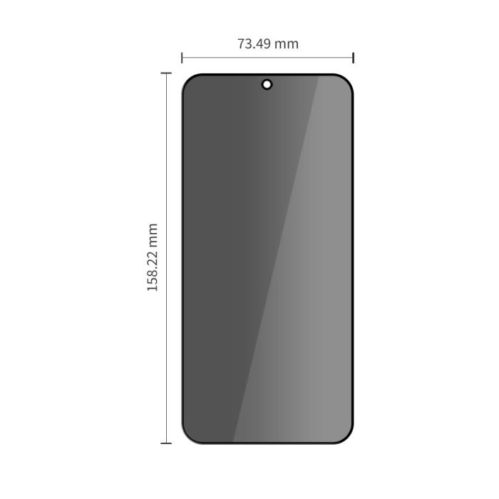 Bild 2, Tech-Protect Tech-Protect Galaxy A57/A37/S25 FE 2-PACK Skärmskydd GlassSpy+ - Teknikhallen.se