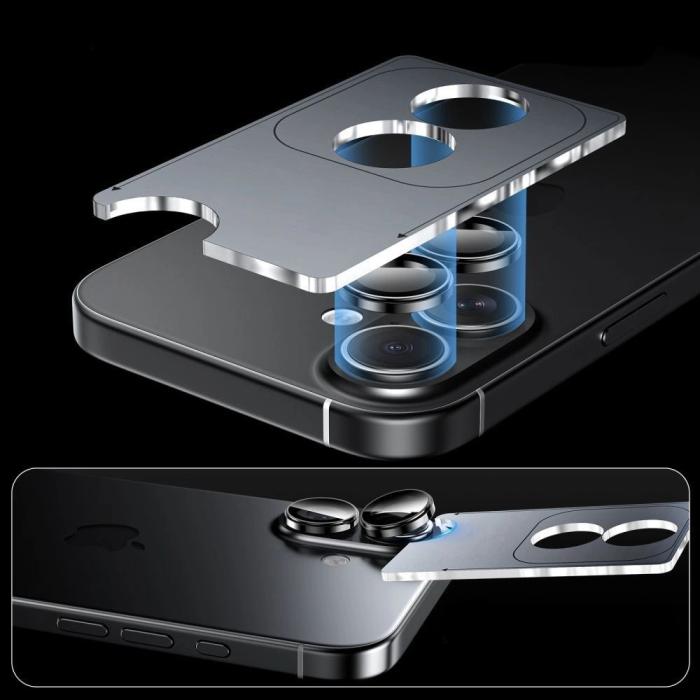 Bild 5, Tech-Protect Tech-Protect Galaxy A57 / A37 Linsskydd CamRing Fit+ Svart - Teknikhallen.se