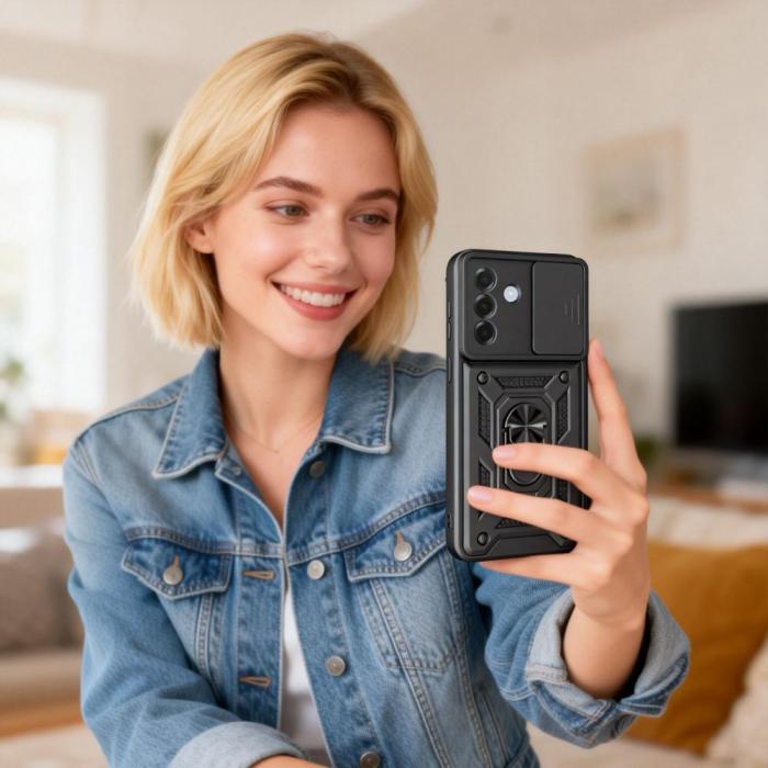 Bild 4, Tech-Protect Tech-Protect Galaxy A57 5G Skal CamShield Pro Svart - Teknikhallen.se