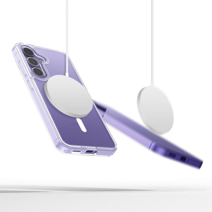 Bild 3, Tech-Protect Tech-Protect Galaxy A57 5G Skal MagSafe FlexAir Hybrid Transparent - Teknikhallen.se