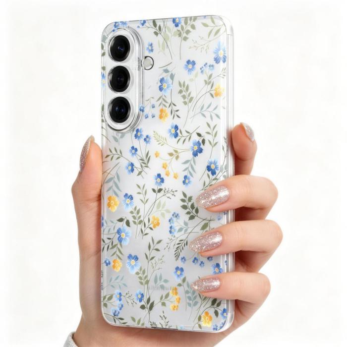 Bild 2, Tech-Protect Tech-Protect Samsung Galaxy A37 5G Skal FlexAir Spring Flowers - Teknikhallen.se