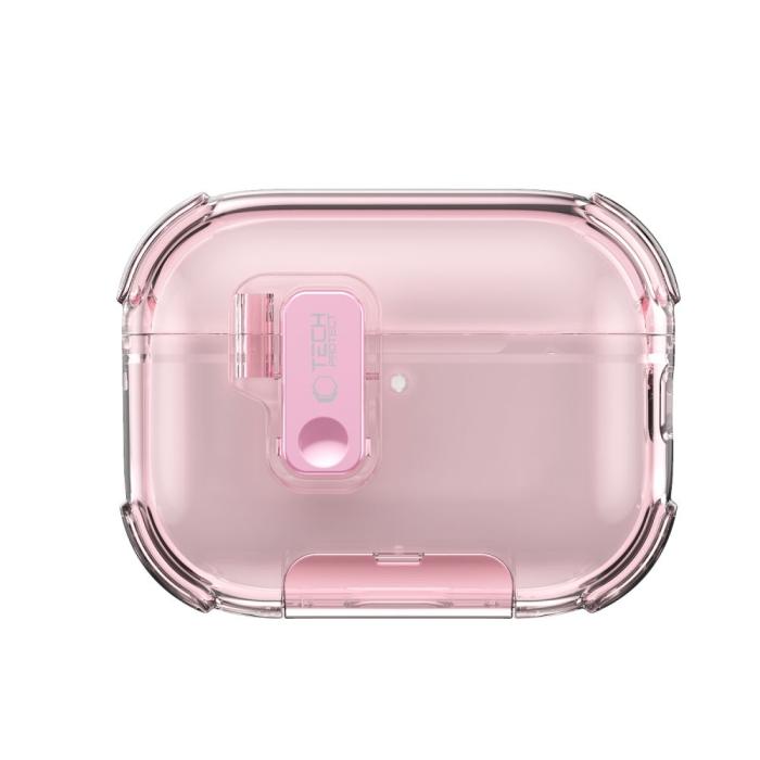 Bild 3, Tech-Protect Tech-Protect AirPods Pro 3 Skal Bounce Pro Pink - Teknikhallen.se