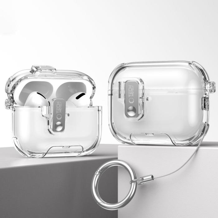 Bild 4, Tech-Protect Tech-Protect AirPods Pro 3 Skal Bounce Pro Pink - Teknikhallen.se