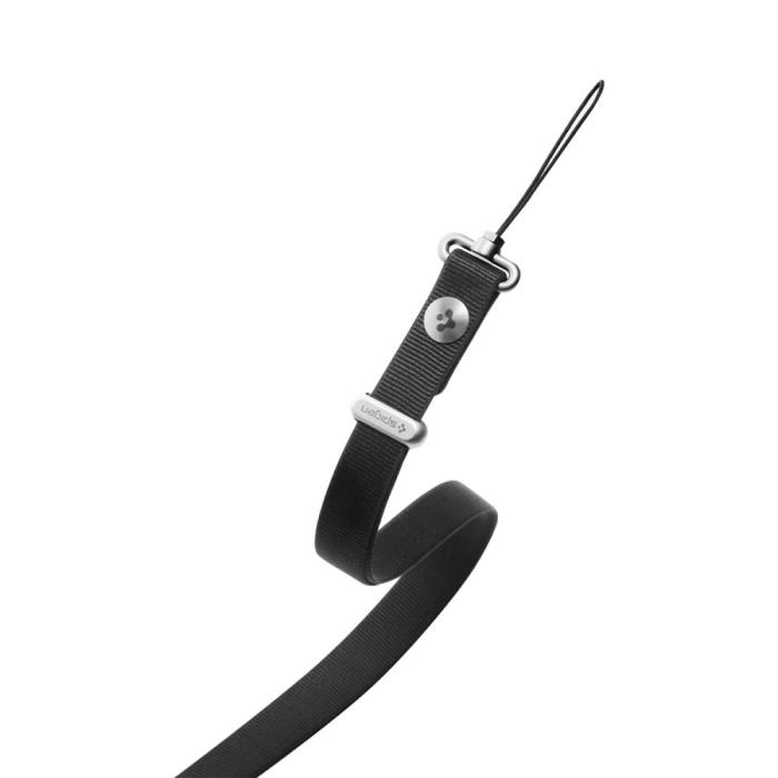 Bild 6, Spigen Spigen Mobilsnöre Lanyard Strap Crossbody Svart - Teknikhallen.se
