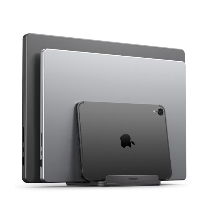 Bild 5, Spigen Spigen Vertikalt Laptop Stativ Space Grey - Teknikhallen.se