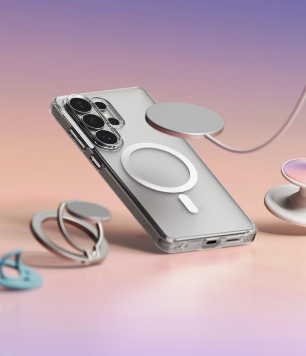 Bild 4, Ringke Ringke Galaxy S26 Ultra Skal MagSafe Fusion Matt Transparent - Teknikhallen.se