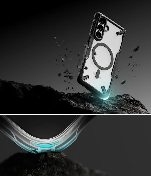 Bild 5, Ringke Ringke Samsung Galaxy S26 Plus Skal MagSafe Fusion X Svart - Teknikhallen.se