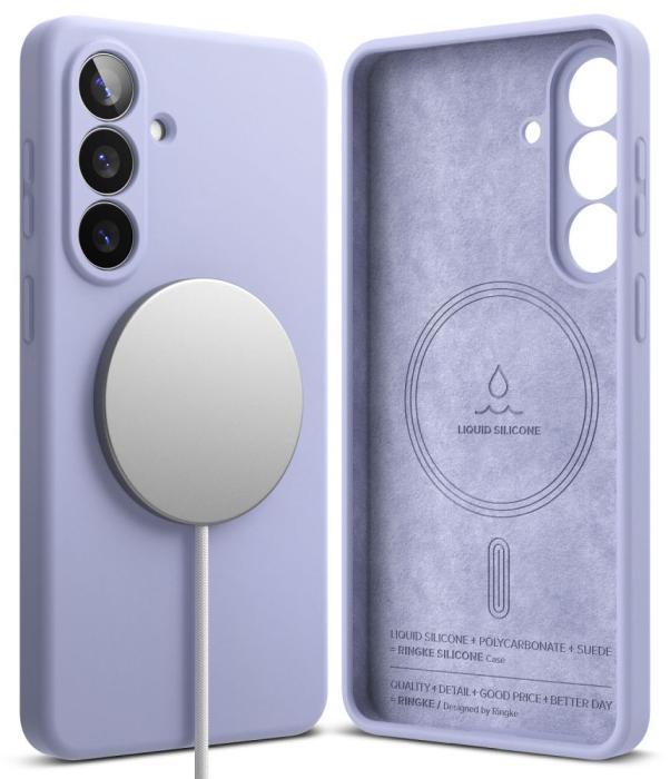 Bild 2, Ringke Ringke Samsung Galaxy S26 Plus Skal MagSafe Silicone Lavender - Teknikhallen.se
