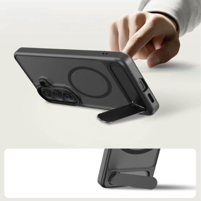 Bild 4, Tech-Protect Tech-Protect Galaxy S26 Plus Skal MagSafe MagRack Matt Svart - Teknikhallen.se
