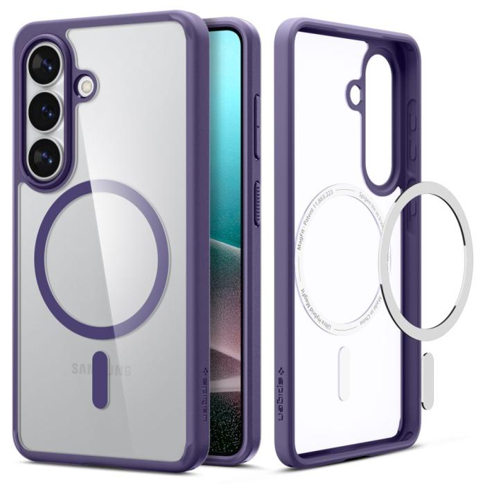 Bild 2, Spigen Spigen Galaxy S26 Skal MagSafe Ultra Hybrid Deep Purple - Teknikhallen.se